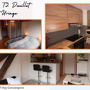 Appartement Le T2 Douillet D'uriage - Le Louvre - Uriage- Proche Chamrousse - Jusqu'a 3 Personnes - Cure Thermale - Montagnes Et Lacs, Vaulnaveys-le-Haut